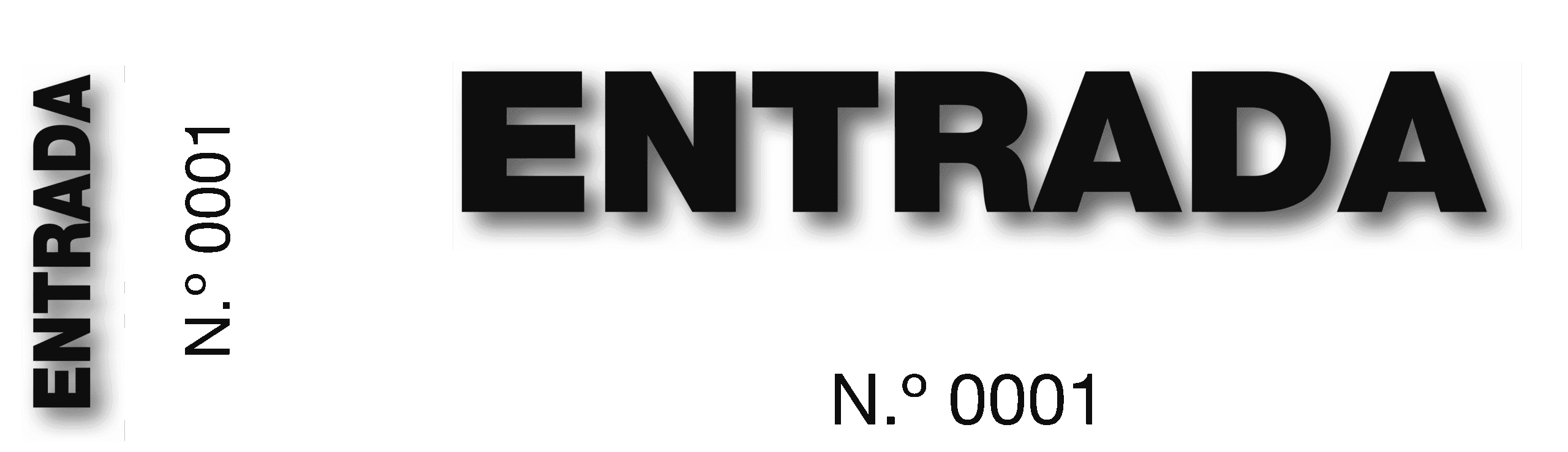 Entradas para eventos genericas y numeradas